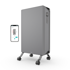 DUUX - Edge Oil 2000W Smart Ölradiator - Grau