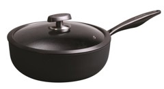 Scanpan - Pro SB+ Głęboka Patelnia do Smażenia z Pokrywką - Indukcja - 26 cm