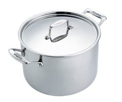Scanpan - Fusion 5 Soppgryta med Lock - Induktion - 24 cm/7,6 L - Rostfritt Stål