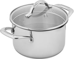 Scanpan - STS Garnek z Pokrywką - Indukcja - 2,5 L - Stal Nierdzewna