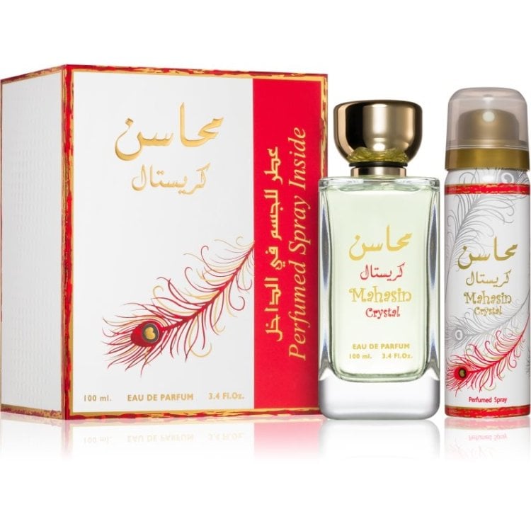 Lattafa - Mahasin Crystal (with deo) EDP 100 ml