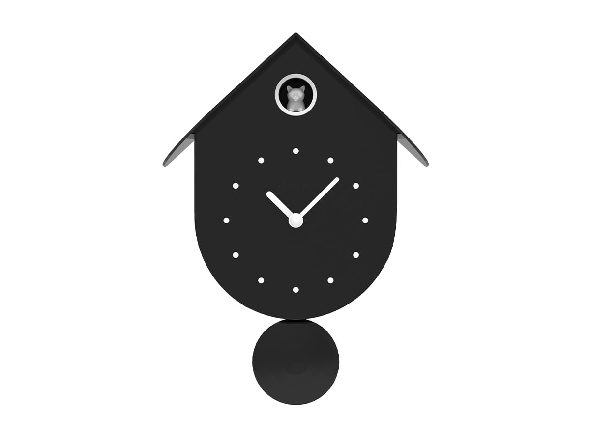 iTotal - Cuckoo Clock Cat - Black (XL3424)
