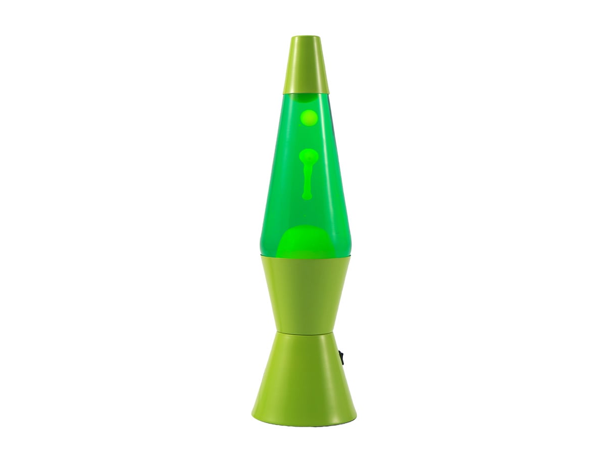 iTotal - Spaceship LED Lava Lamp with green base (XL3334)