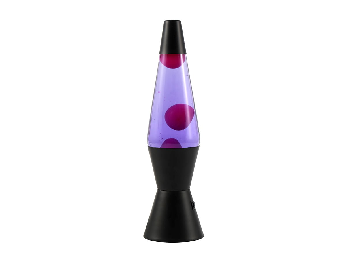 iTotal - Spaceship LED Lava Lamp - Black, Purple, Pink (XL3329)