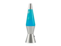 iTotal - Spaceship LED Lava Lamp - Blue liquid and white wax (XL3328)