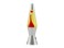 iTotal - Spaceship LED Lava Lamp - Silver Base, Yellow Liquid, Red Wax (XL3326)