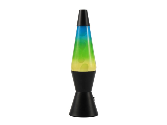 iTotal - Spaceship LED Lava Lamp - Yellow/Blue (XL3321)