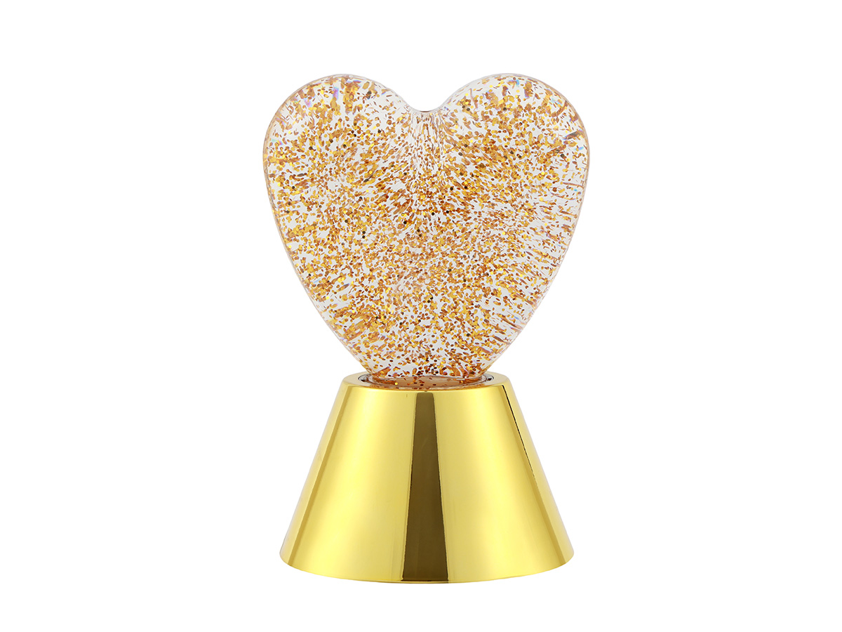 iTotal - Hjertelampe - Guld