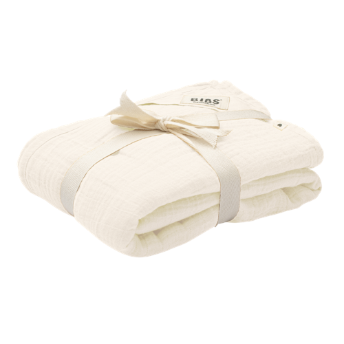 BIBS - Muslin Swaddle - Ivory - 120x120cm