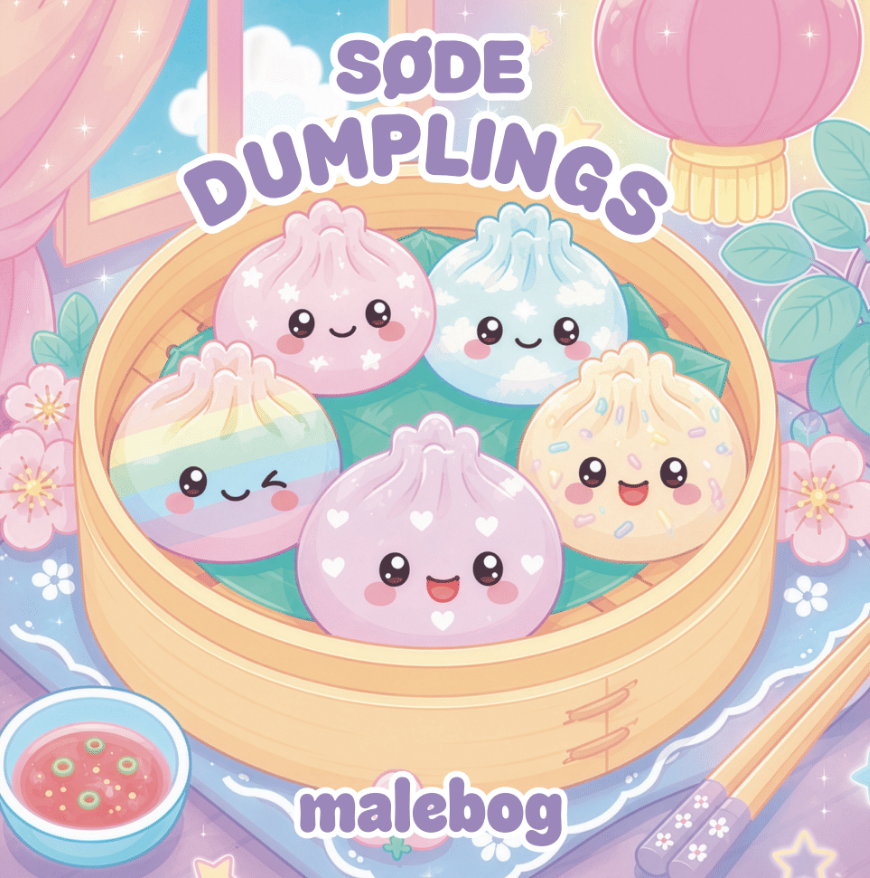Søde dumplings malebog