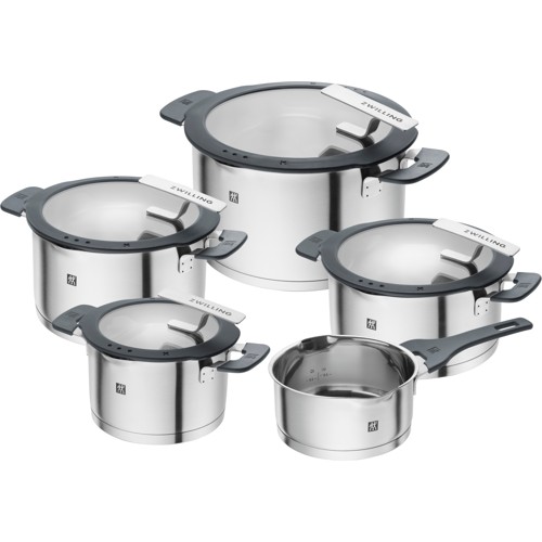 Zwilling - Simplify Pot Set - Silver - 5-pcs