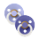BIBS - Pacifier Colour 2 PACK - Hush GLOW/Grape GLOW - Size 1