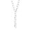 PILGRIM - NOW Necklace - Silver - 50 cm