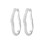 PILGRIM - AVOLA Hoop Earrings - Silver Plated - 40 mm