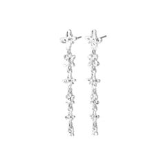 PILGRIM - TRACE Earrings - Silver Plated - 54 mm
