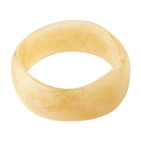 PILGRIM - AASE Maxi Bangle - Honey - 65 x 65 mm