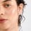 PILGRIM - MILLIE Crystal Earrings 3-in-1 Set - Gold-Plated - Diameter 4 mm/5 mm/6 mm
