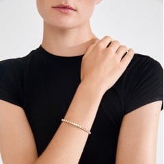 PILGRIM - Lucia Crystal Bracelet - Gold Plated