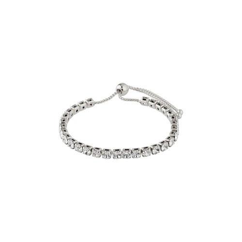 PILGRIM - LUCIA Crystal Bracelet - Silver-Plated