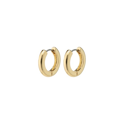 PILGRIM - TYRA Chunky Hoop Earrings - Gold-Plated - 17 mm