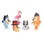 Bluey - Figure 4PK Sleepover (90531)