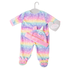Tiny Treasure - Rainbow Unicorn Onesie Outfit (30738)