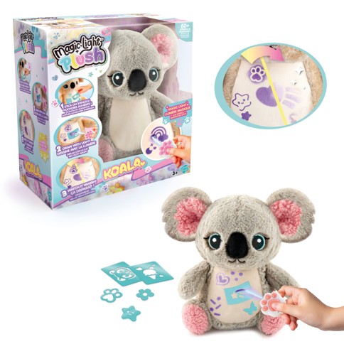 Airbrush Plush - MAGIC LIGHT PLUSH Kids Koala (26091)