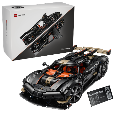 LEGO - Technic - Koenigsegg Sadair's Spear Hypercar (42232)