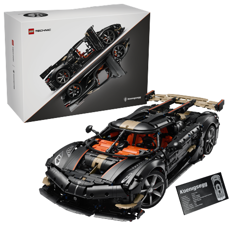 LEGO - Technic - Koenigsegg Sadair's Spear Megabil (42232)