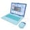 Lexibook - Frozen Bilingual Educational Laptop with 164 activities (EN/FR) (JC601FZi1)