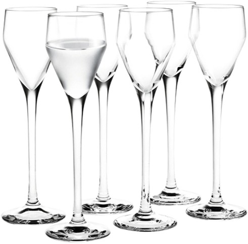 Holmegaard - Perfection Kieliszek do Wódki - 5,5 cl - Zestaw 6 szt.