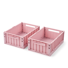 Liewood - Weston Storage Box 2-pack - Rose blush - One size