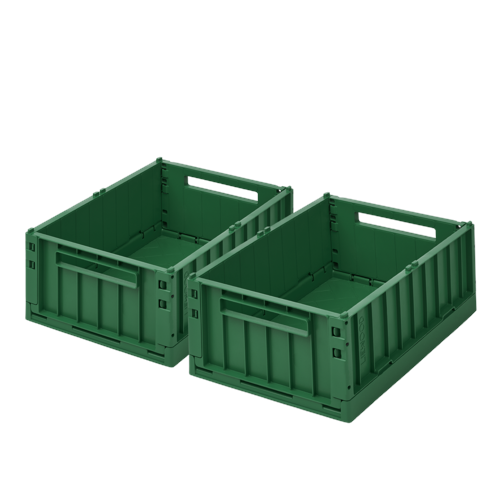 Liewood - Weston Storage Box - Garden green - One size
