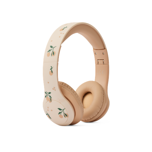 Liewood - Quinn Wireless Headphones, Peach / Sea shell (LW19891-1232)