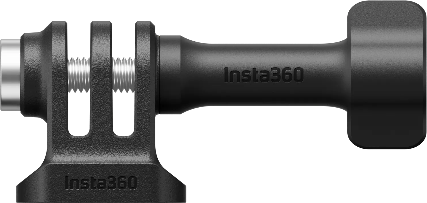 Insta360 - 3-Punkts til 1/4" Adapter - Aluminium, Universal Stativmontering