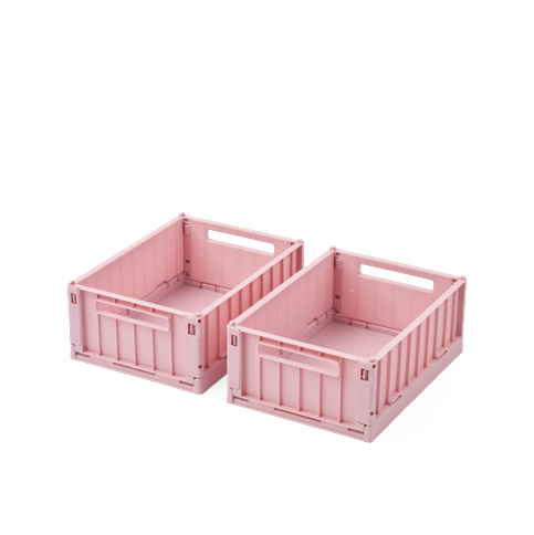 Liewood - Weston Storage Box 2-pack - Rose blush - One size