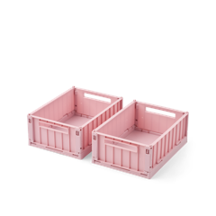 Liewood - Weston Storage Box 2-pack - Rose blush - One size