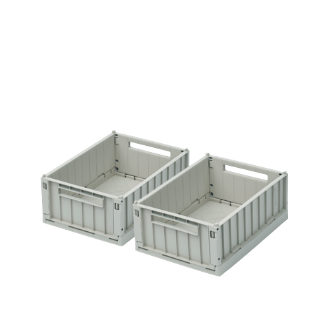 Liewood - Weston Storage Box - Dove blue - One size
