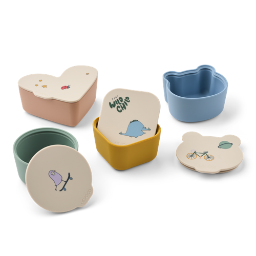 Liewood - Toto Snack Box - Tamtam / Sandy - One size