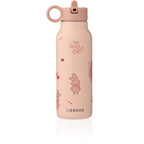 Liewood - Falk Water Bottle - Wild child / Rosey - 350 ml