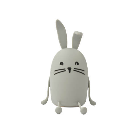 Liewood - Evex Rabbit Night Light - Dove Blue - One Size