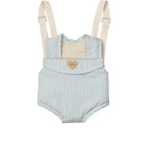 Liewood - Eleanor Doll Carrier, Y/D stripe Beach blue / creme de la creme (LW21084-2960)