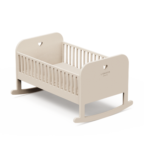 Liewood - Hennie Doll Bed, Sandy (LW21088-5060)