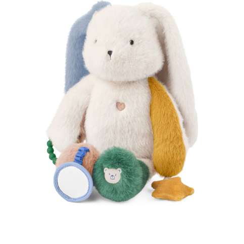 Liewood - Angelina Activity Toy Rabbit, Sandy multi mix (LW21187-2941)