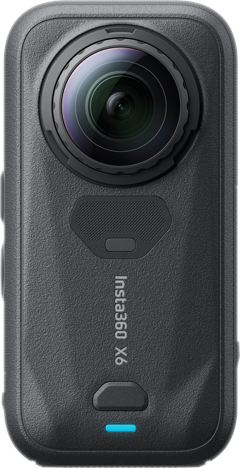Insta360 - X6 8K 360° Actionkamera - 10-bitars Färger & Dolby Vision - Bundle