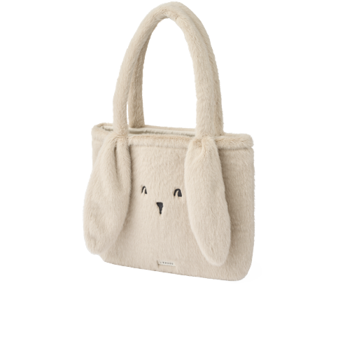 Liewood - Plush Rabbit Totebag, Mist (LW20810-1500)