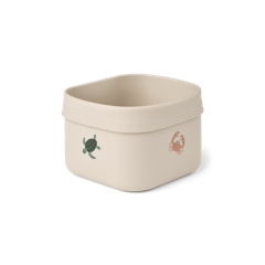Liewood - Joachim Printed Bathroom Storage Basket - Sea creature / Sandy - One size