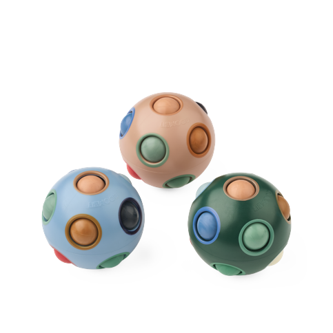 Liewood - Solene Puzzle Ball 3-Pack, Pale tuscany mix (LW21205-2978)