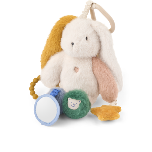 Liewood - Angelina Small Activity Toy Rabbit, Sandy multi mix (LW21394-2941)