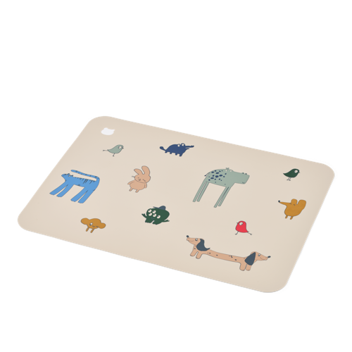 Liewood - Jude Printed Placemat - Imagine / Sandy - One size